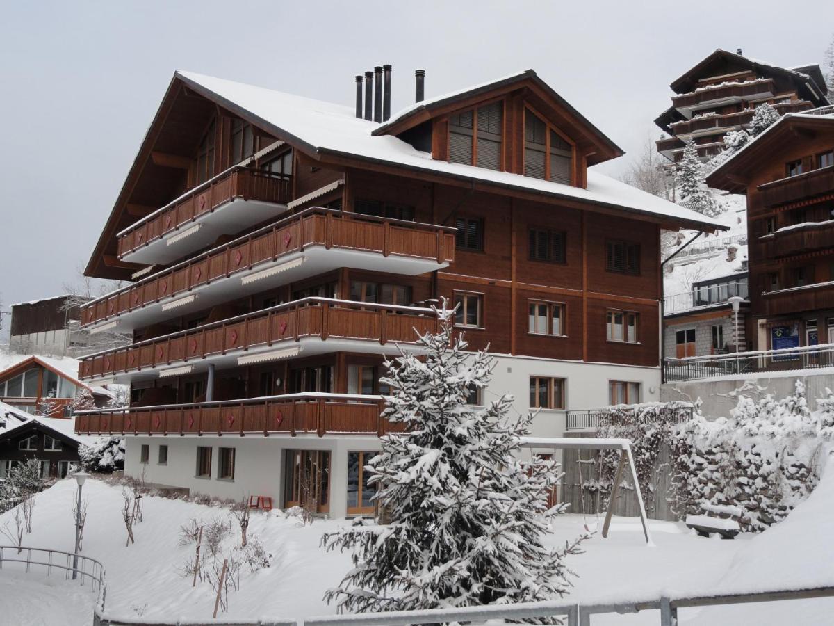 Chalet Bella Vista 4 Wengen Exterior foto