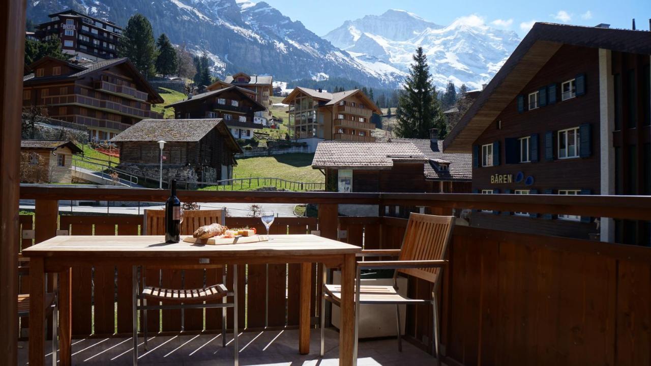 Chalet Bella Vista 4 Wengen Exterior foto