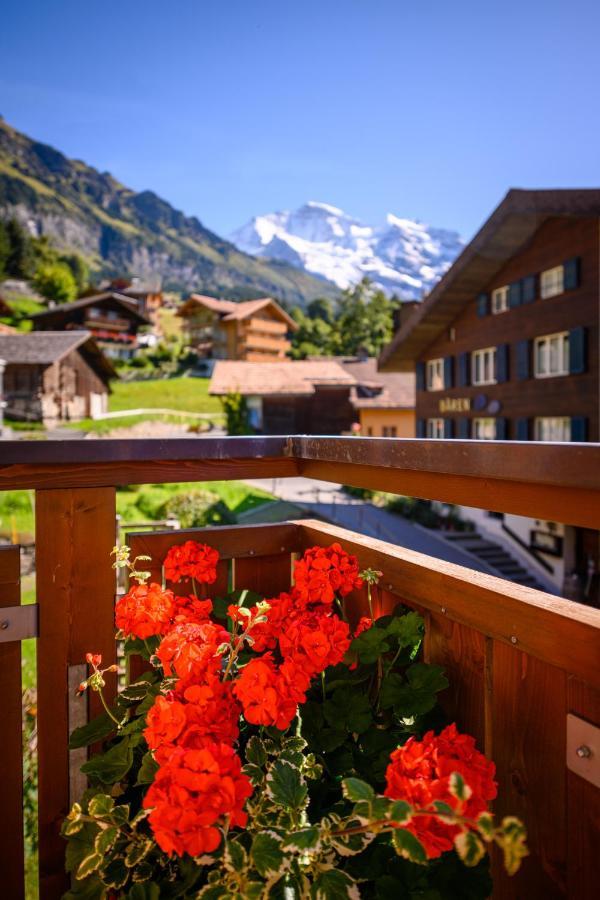 Chalet Bella Vista 4 Wengen Exterior foto